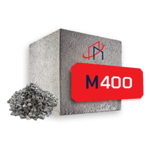Товарный бетон М400 (гравий)